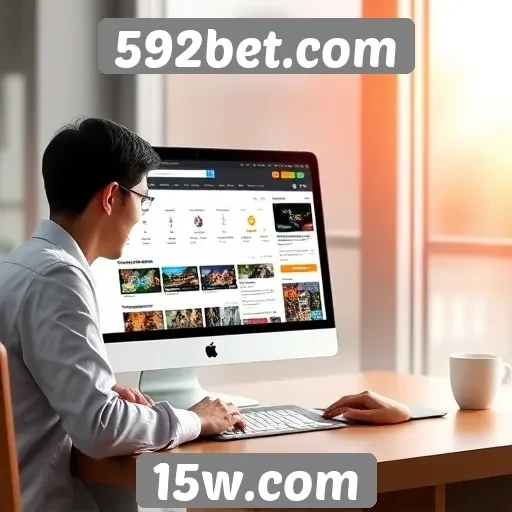 Experiência do usuário no site 592bet.com